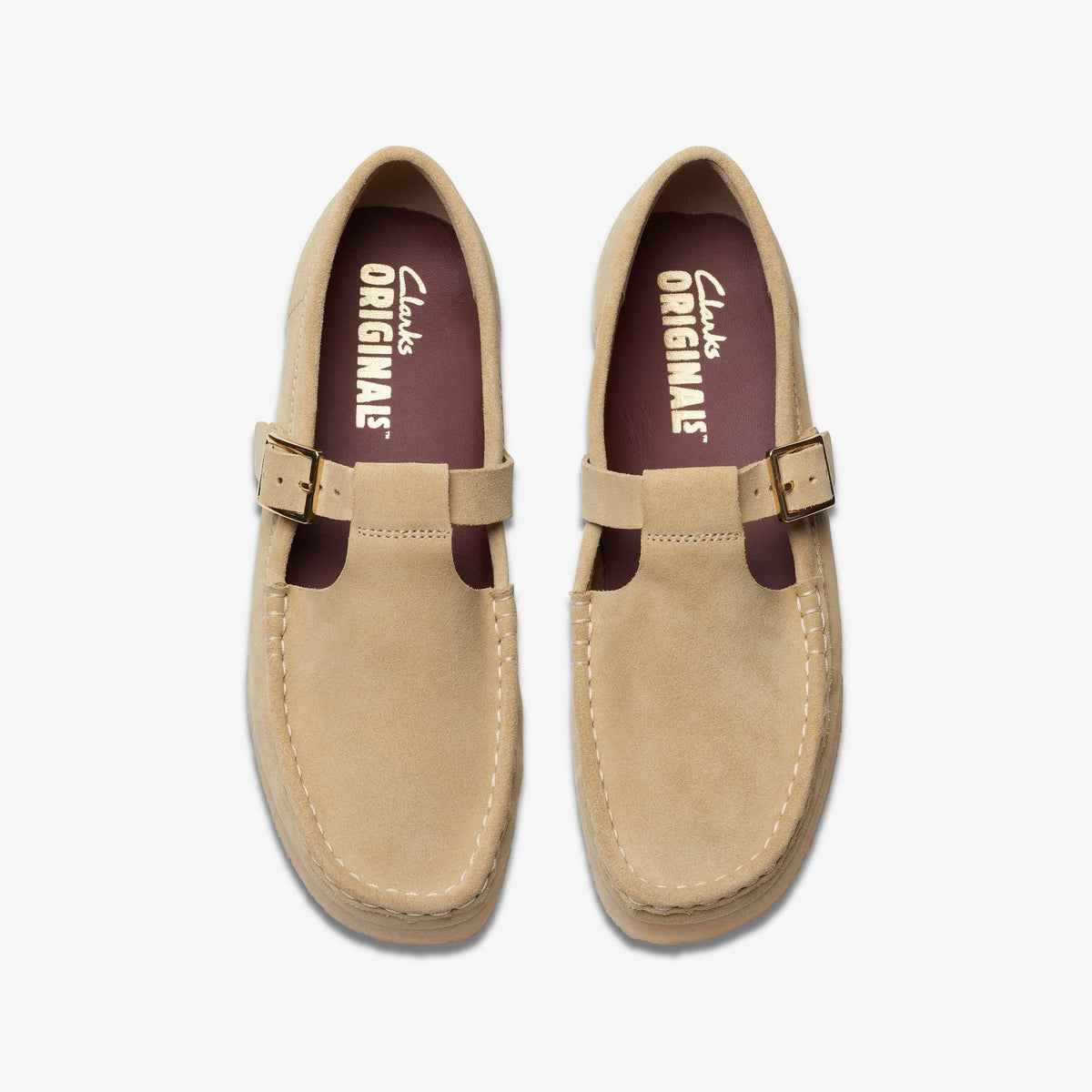 Wallabee T-Bar Maple Suede - US 6847