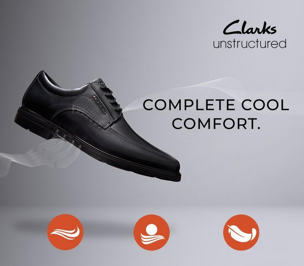 Un Kendric Way Black Leather - US 6432