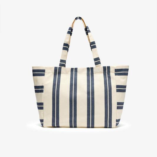 Marina Tote Bag Blue Canvas - US 4098