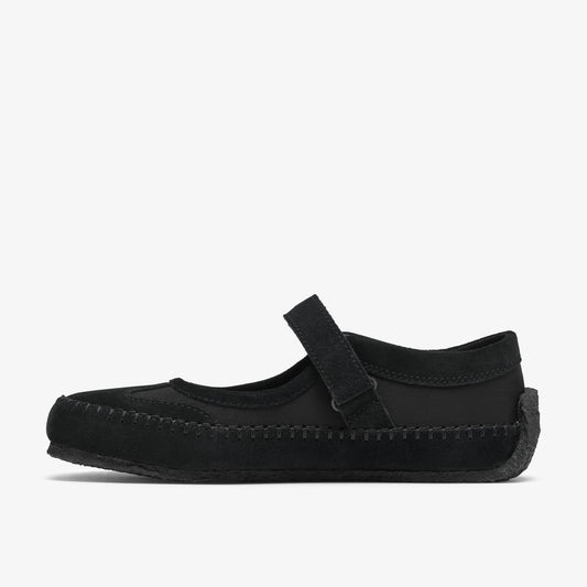 Tor Low Bar Black Combination Suede - US 3649
