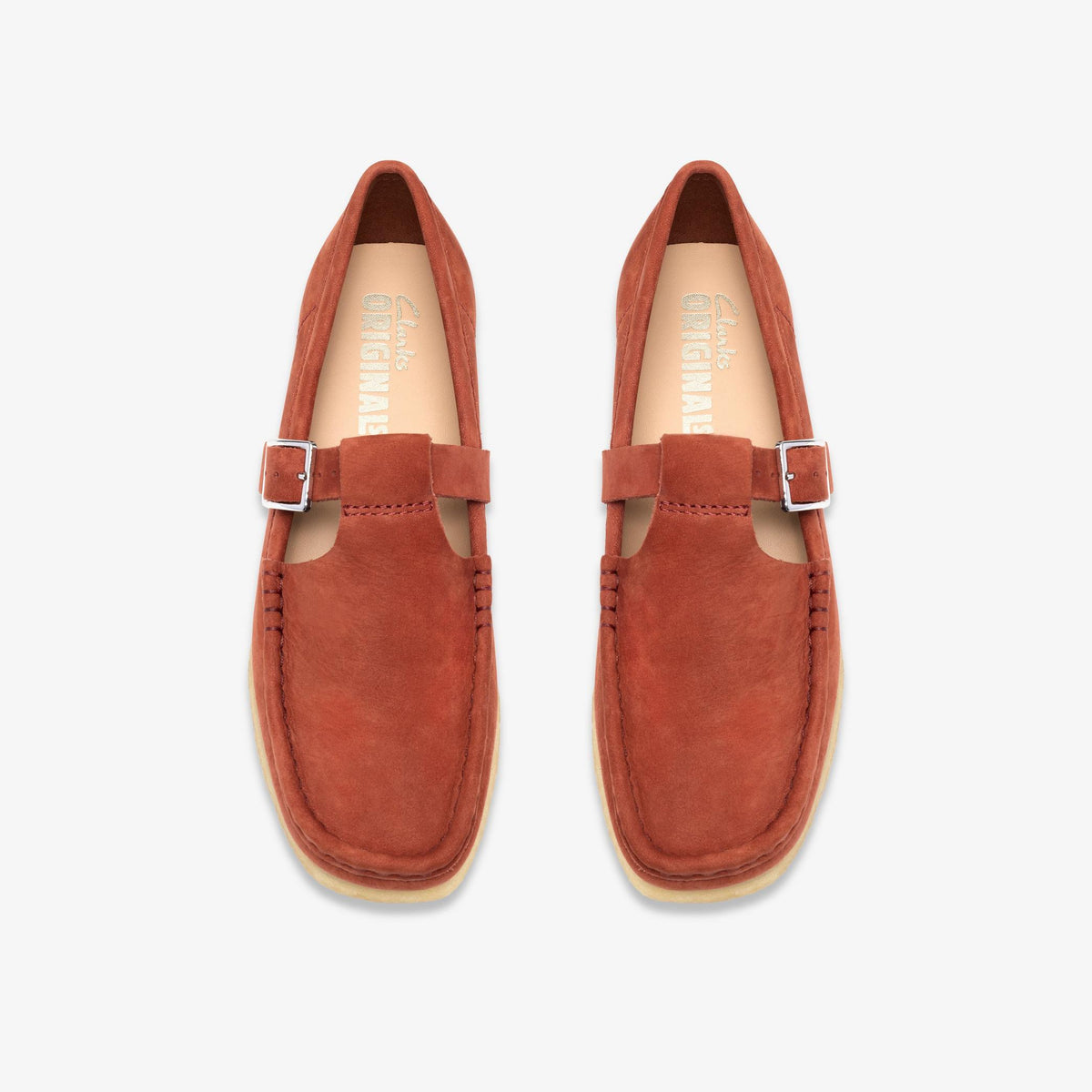 Wallabee T Bar Brown/Chestnut Suede - US 1009