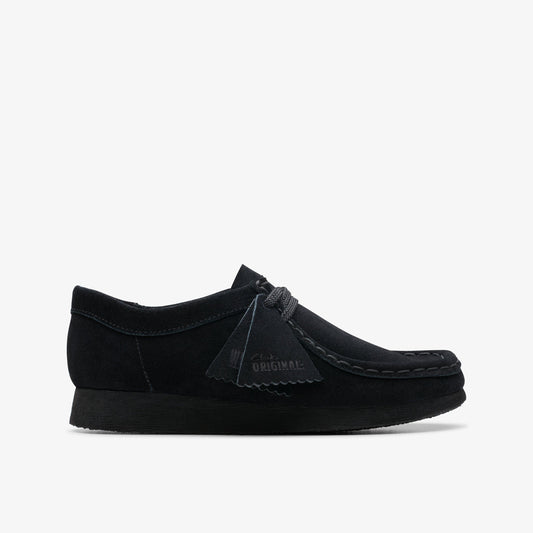 Wallabee Kid Black Leather - US 7682