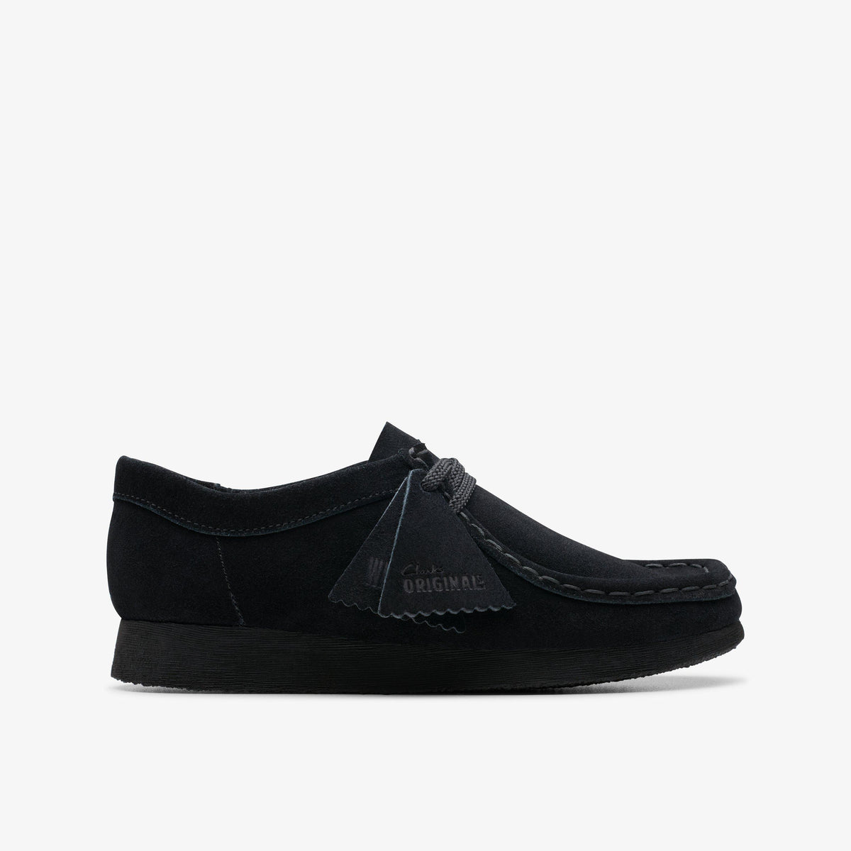 Wallabee Kid Black Suede - US 0696
