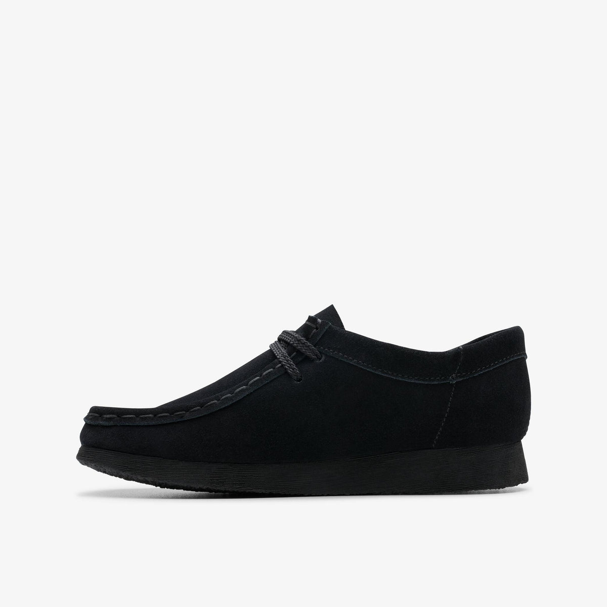 Wallabee Kid Black Suede - US 0696