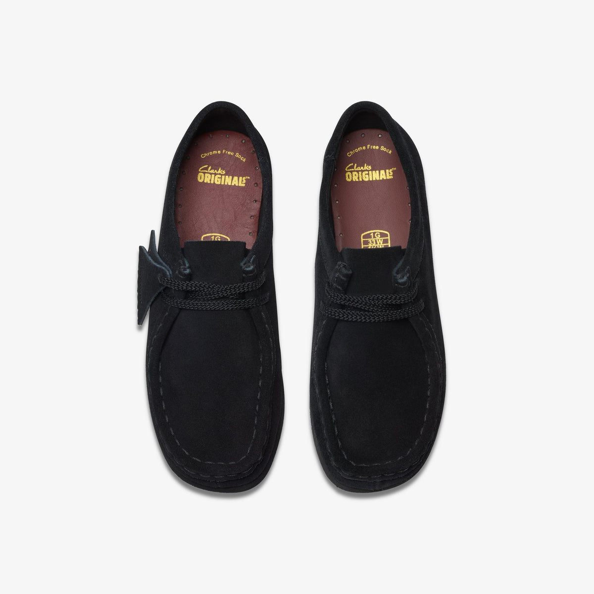 Wallabee Kid Black Suede - US 0696
