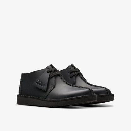 Desert Trek Kid Black Leather - US 7020