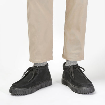 Torhill Hi Black Suede - US 8457