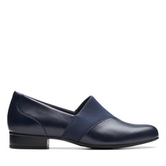 Navy Leather