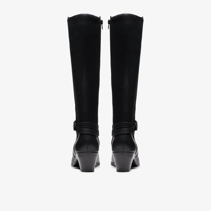 Emily2 Dream Black Leather - US 0931