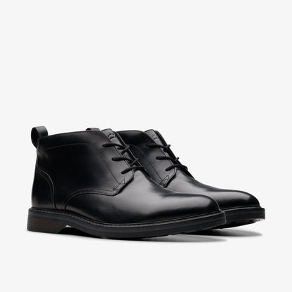 Aldwin Chukka Black Leather - US 7236