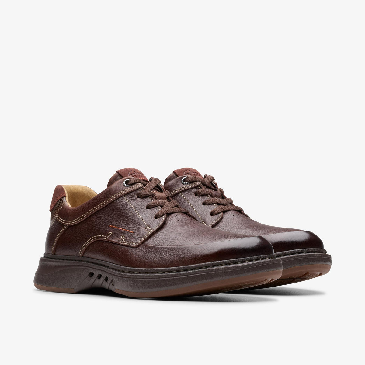 Un Briley Lace Mahogany Leather - US 8193