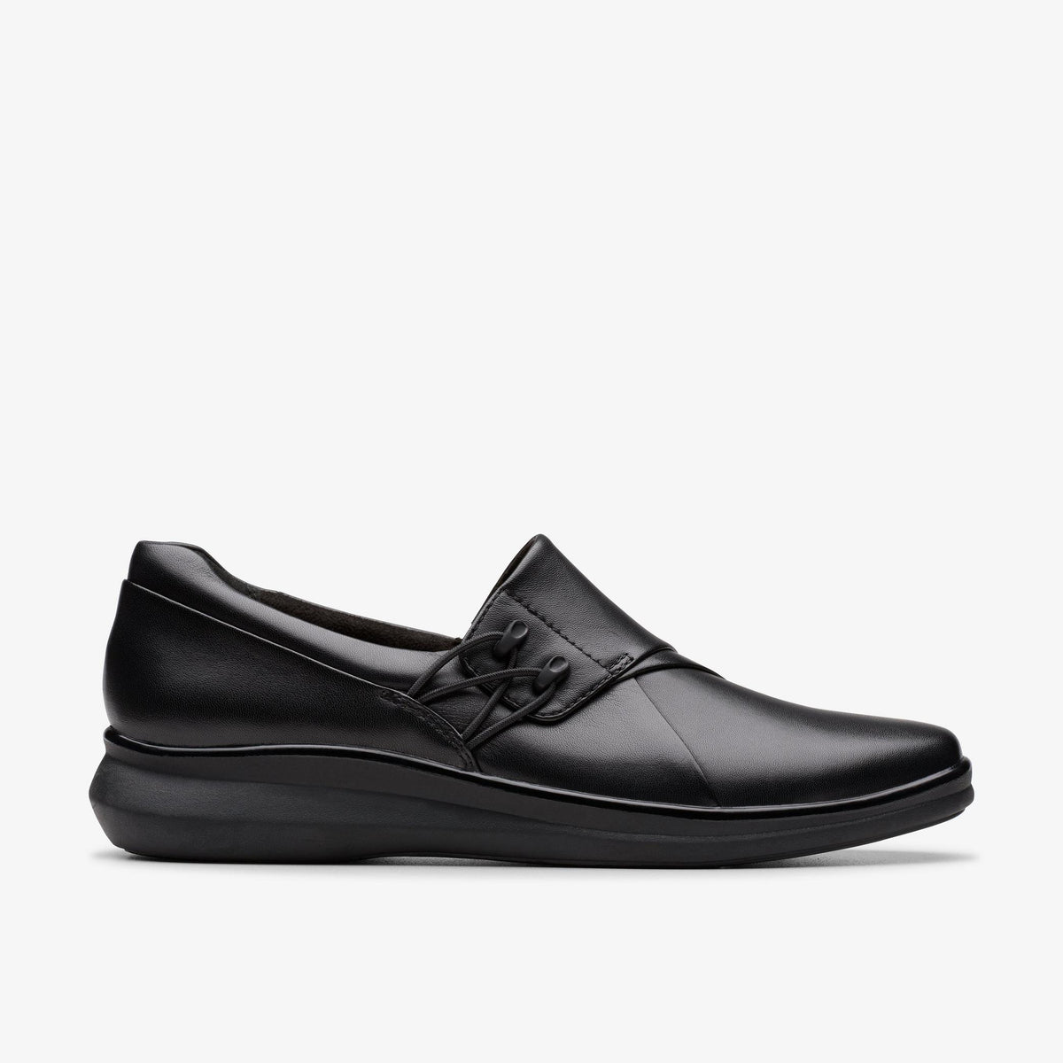 Lynell Slip Black Leather - US 9151