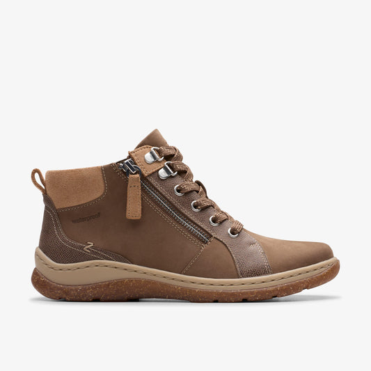 Orlene Top Waterproof Dark Sand Nubuck - US 9656