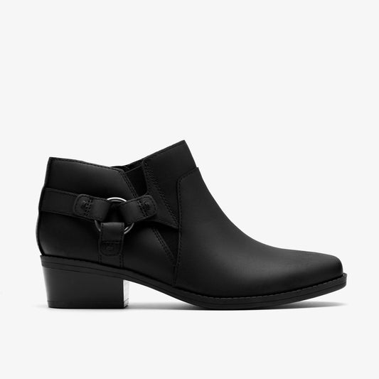 Danyelle Gema Black Oily Leather - US 2680