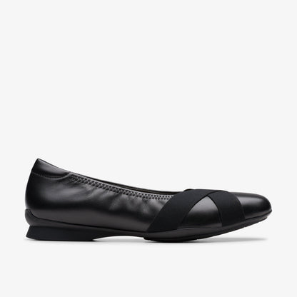 Jazmynn Gem Black Leather - US 6084