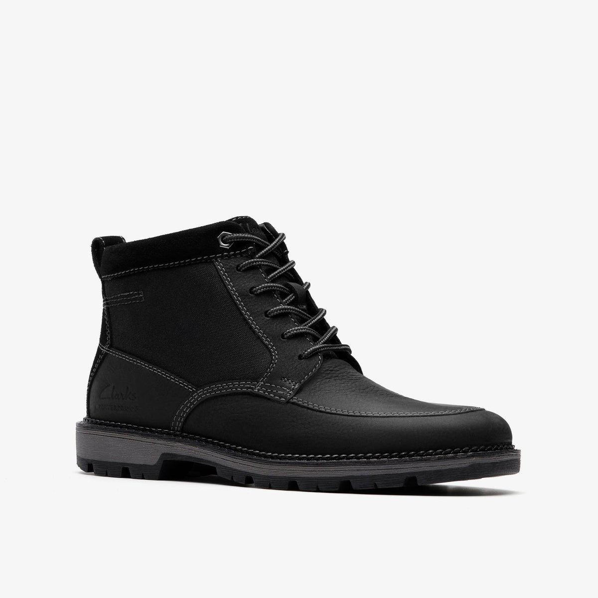 Maplewalk Rise Waterproof Black Leather - US 8484