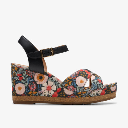 Chicly Floral Black Print - US 6003