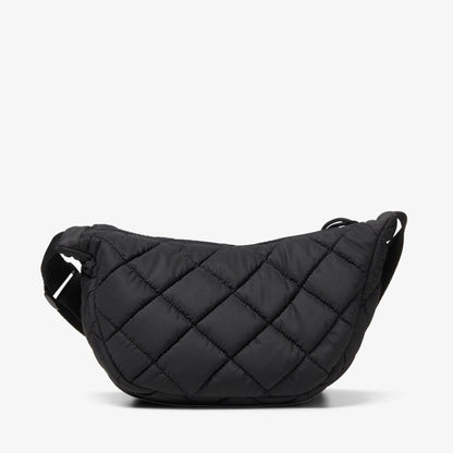 Quilted Trail Strap Crossbody Bag Black - US 1999