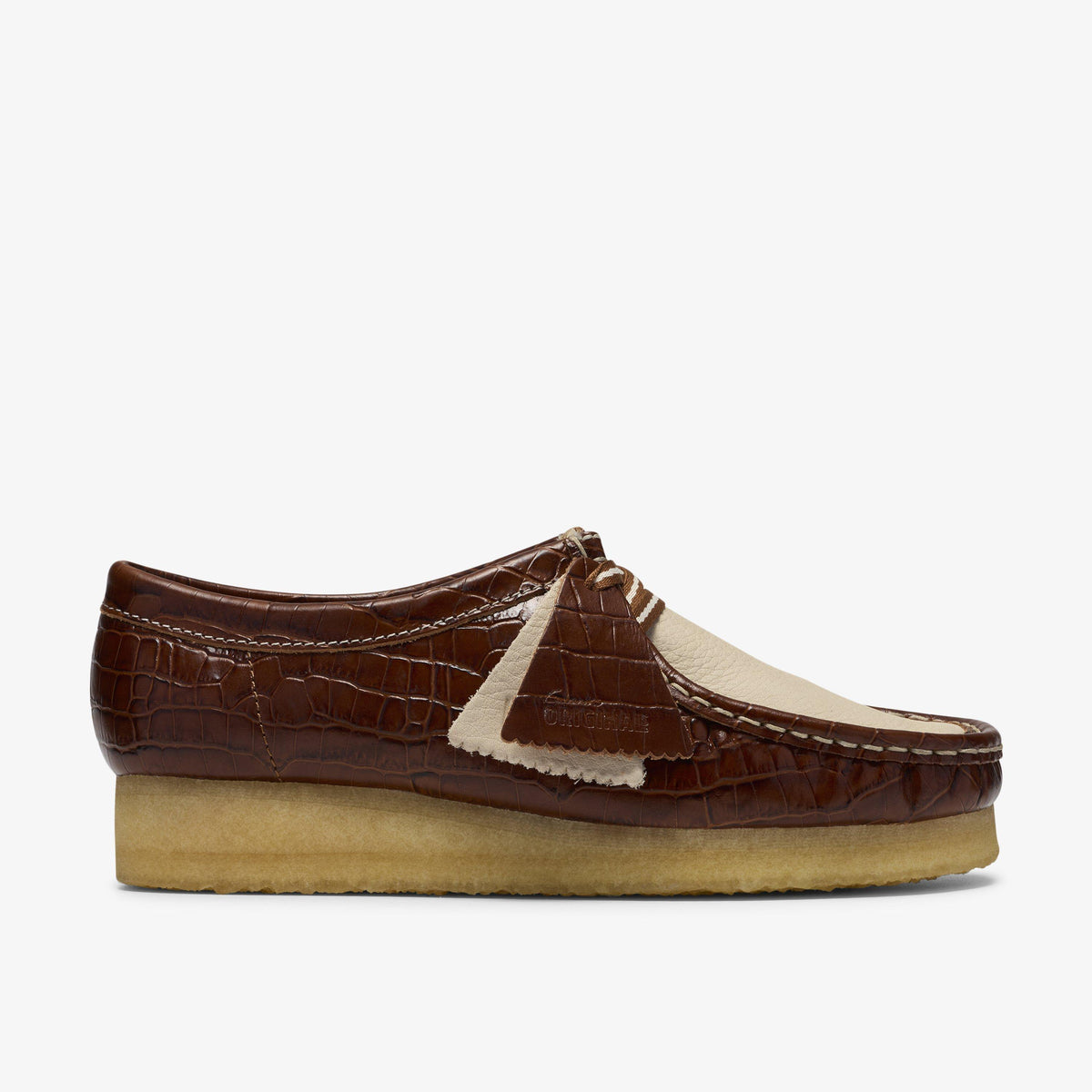 Wallabee Dusty Pink Embossed - US 0986
