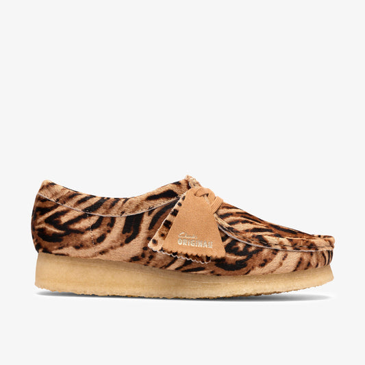 Wallabee Brown Cow Print - US 9743