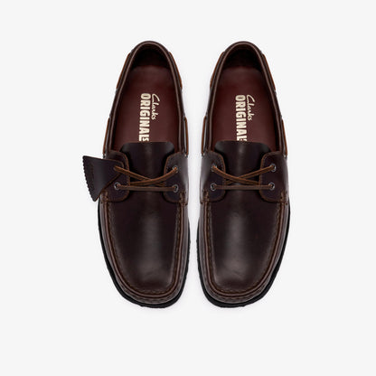 Godney Boat Brown Leather - US 8376