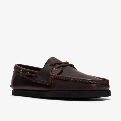 Godney Boat Brown Leather - US 8376