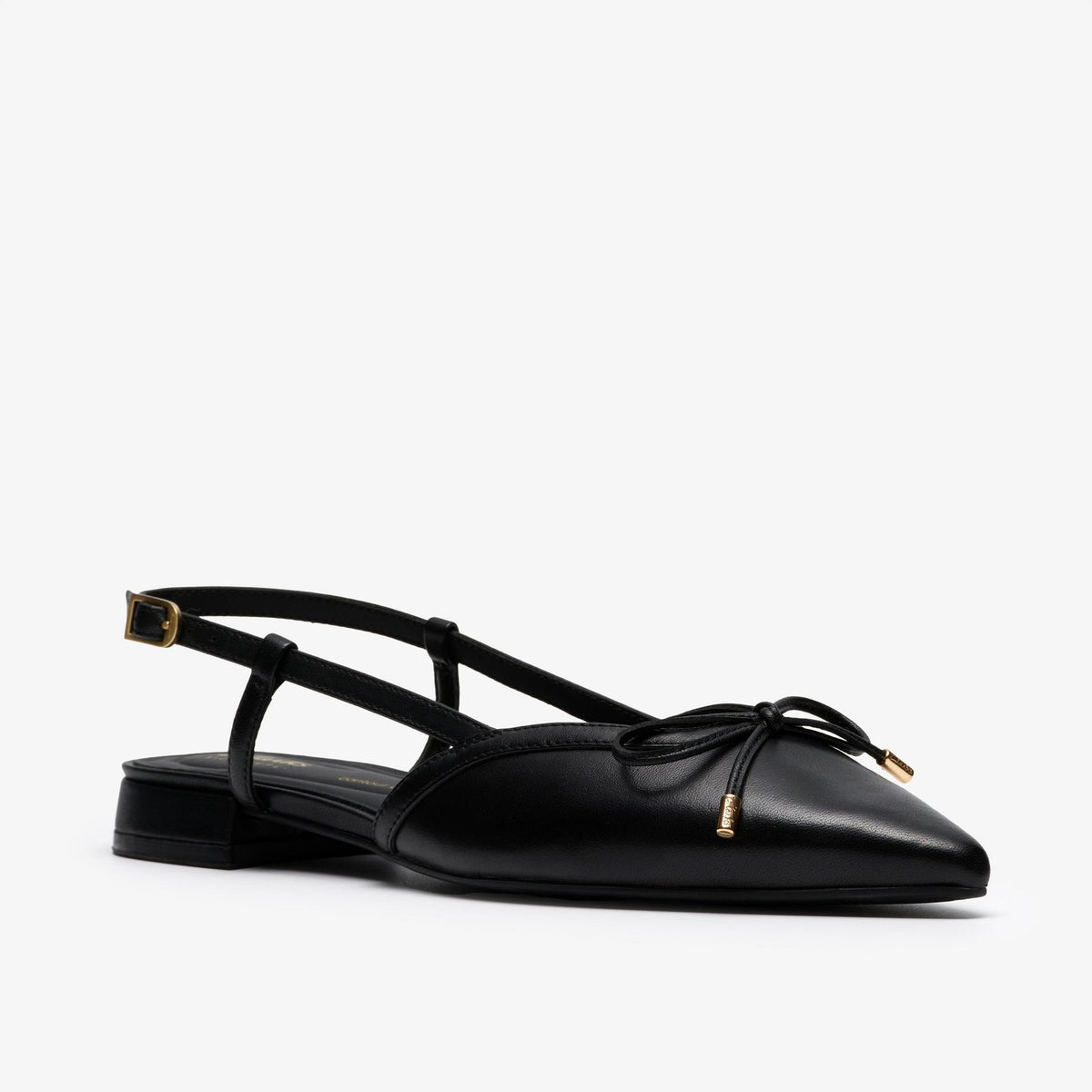Sensa15 Bow Black Leather - US 4100