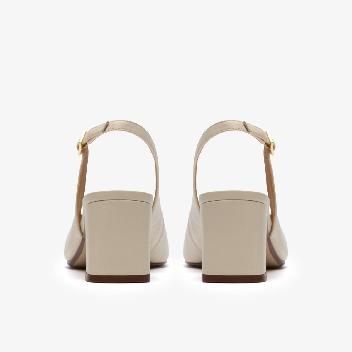 Fernie Sling Cream Leather - US 2698