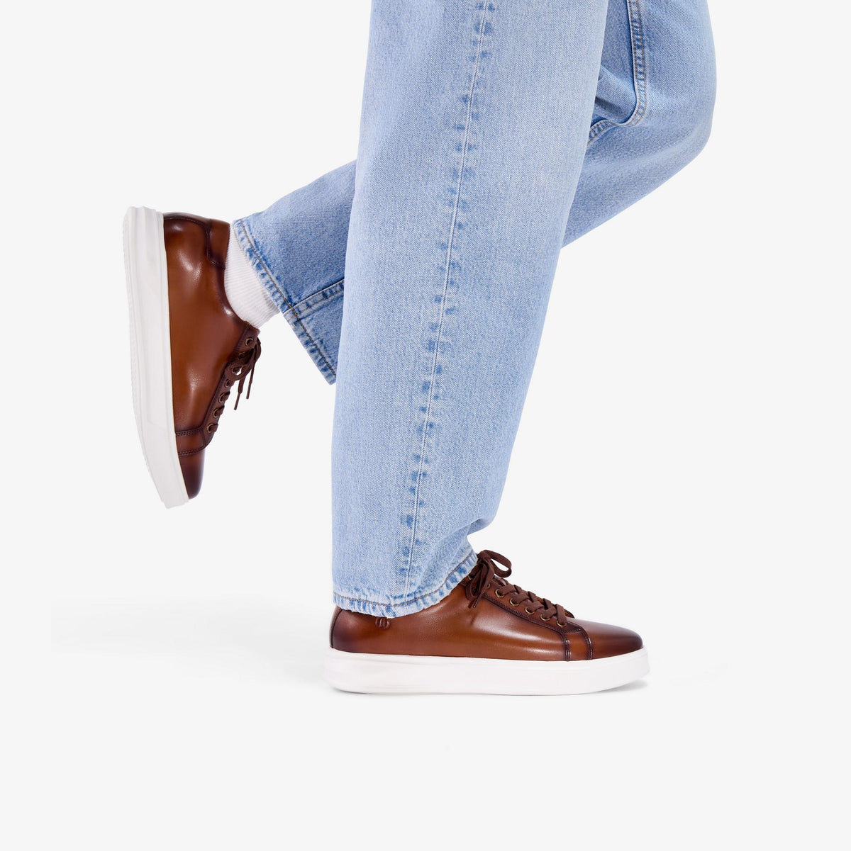 Goswell Tie Tan Leather - US 3262