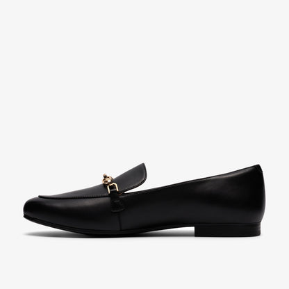 Tamna Iris Black Leather - US 9373