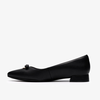 Natalyn Trim Black Leather - US 9155