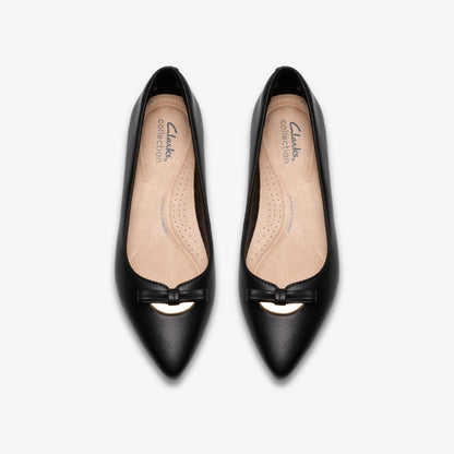 Natalyn Trim Black Leather - US 9155