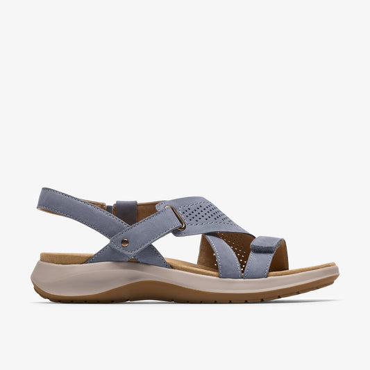 Maelynn Gem Denim Blue Nubuck - US 8515