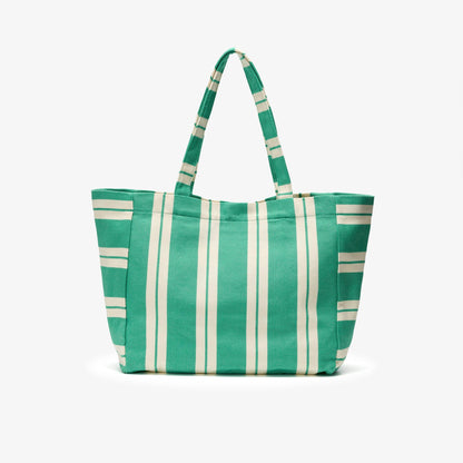 Marina Tote Bag Green Canvas - US 1391