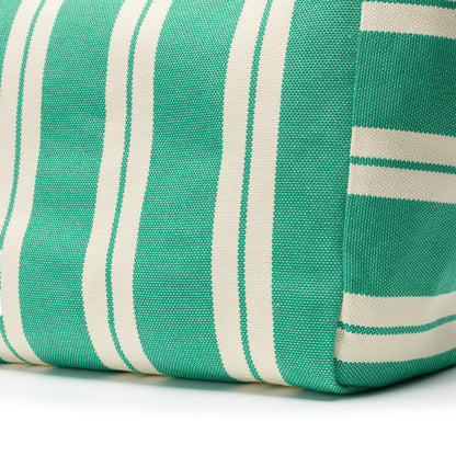 Marina Tote Bag Green Canvas - US 1391
