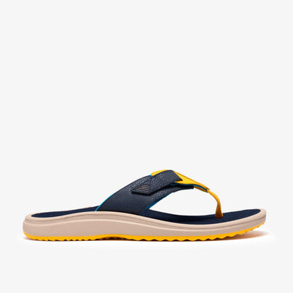 Men's Breeze Flip Flops Yellow Combination - US 6851
