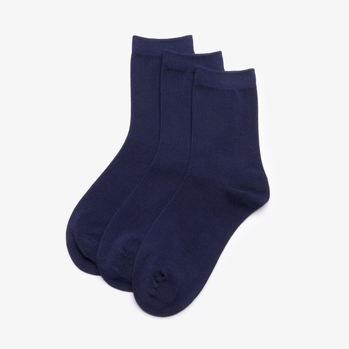 3 Pack Crew Sock Navy - US 3070