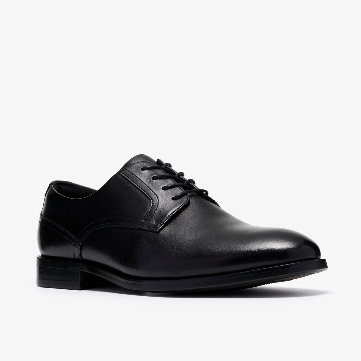 Bowburn Lace Shoes Black Leather - US 9395
