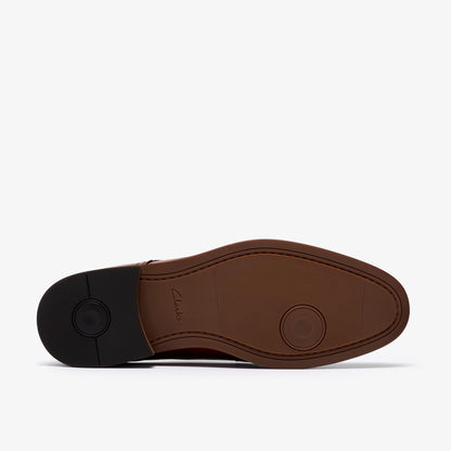 Bowburn Tip Shoes Black Leather - US 9716