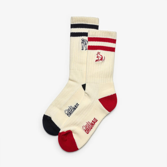 Originals 2 Pack Socks Red/Ink - US 2833