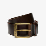 Grain Leather Belt Beeswax - US 5507
