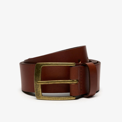 Grain Leather Belt Tan - US 6833