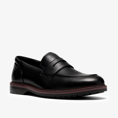Aldwin 2 Step Black Leather - US 9086
