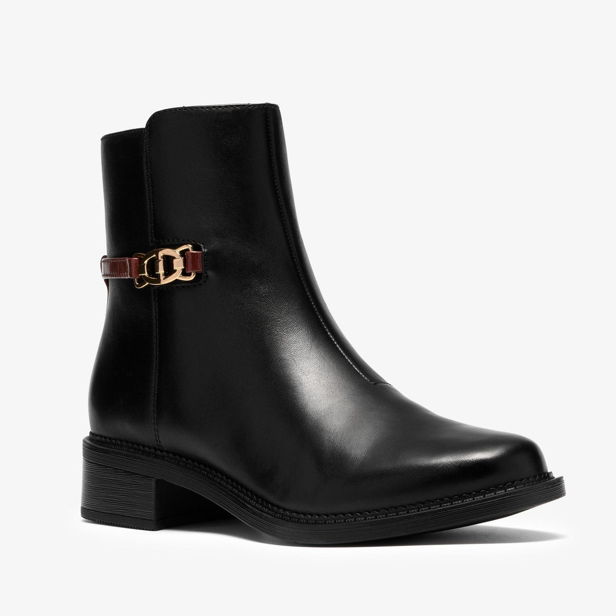 Maye Kaylie Black Leather - US 0573