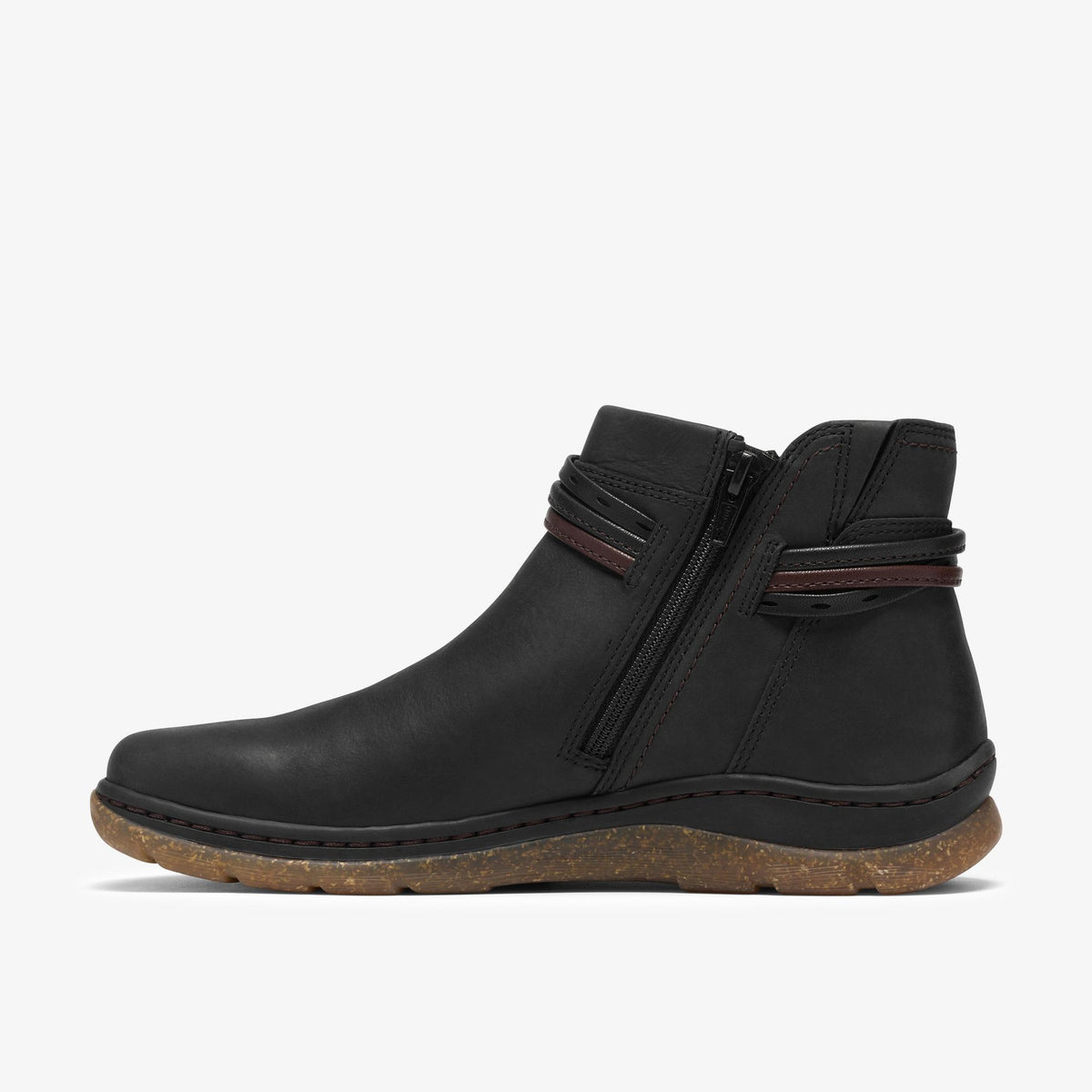 Orlene Roam Black Leather - US 7055