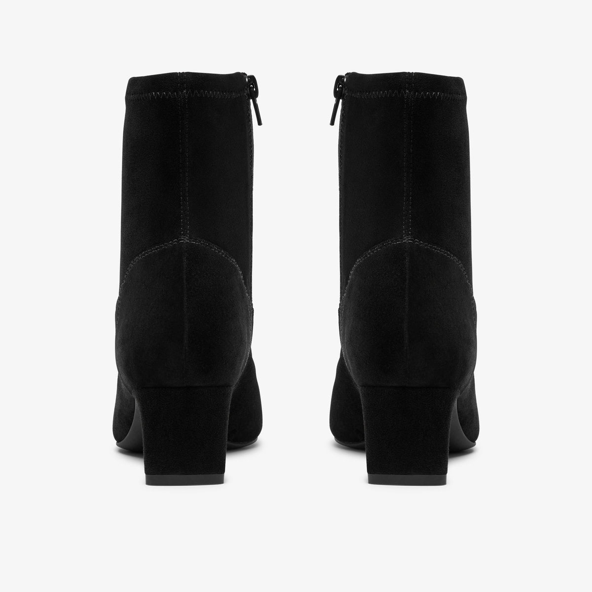Edina Stretch Black Suede - US 9311