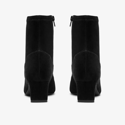 Edina Stretch Black Suede - US 9311