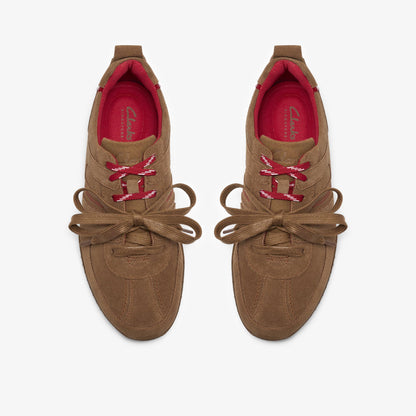 Meridor Lace Dark Tan Suede - US 8822