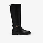 Previa Bit Black Leather - US 6600