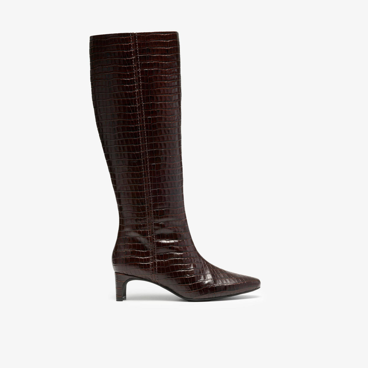 Edina Tall Brown Leather - US 7807